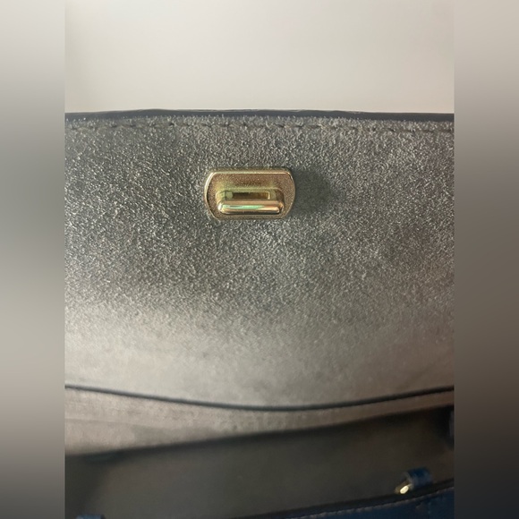 Furla Blue Leather Handbag - Picture 6 of 10